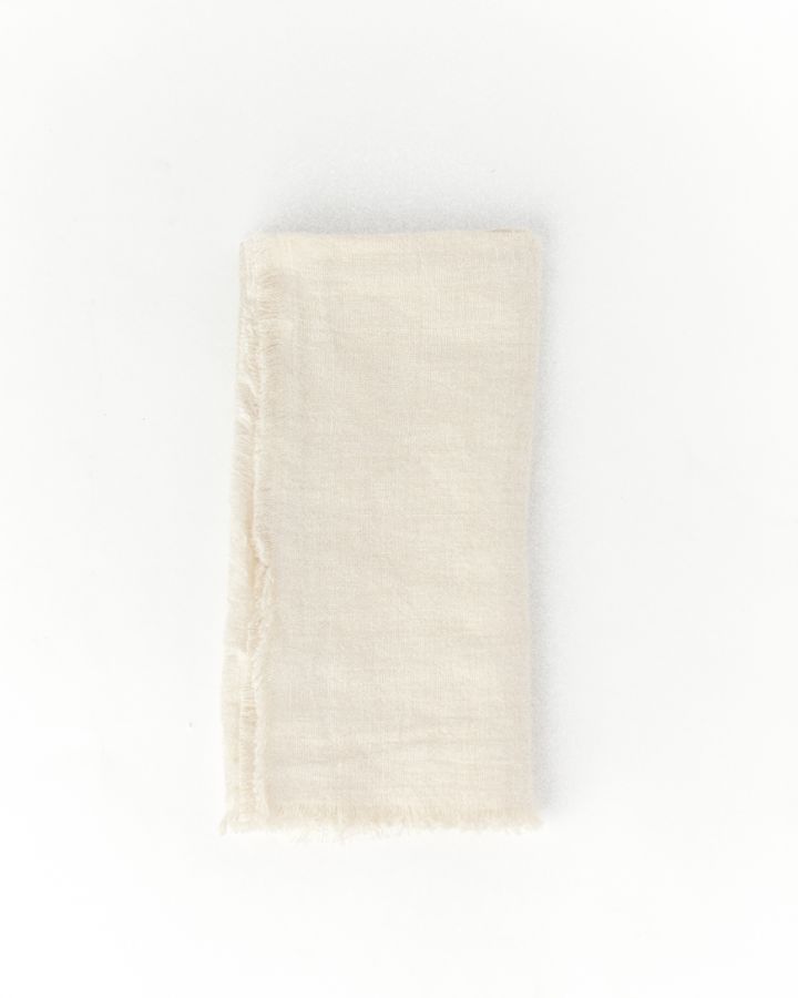 Stone Washed Linen Dinner Napkins