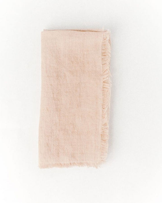 Stone Washed Linen Dinner Napkins