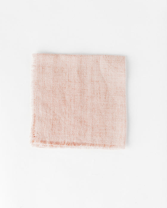 Stone Washed Linen Coctail Napkins