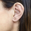 handmade 14K gold multi bar earrings